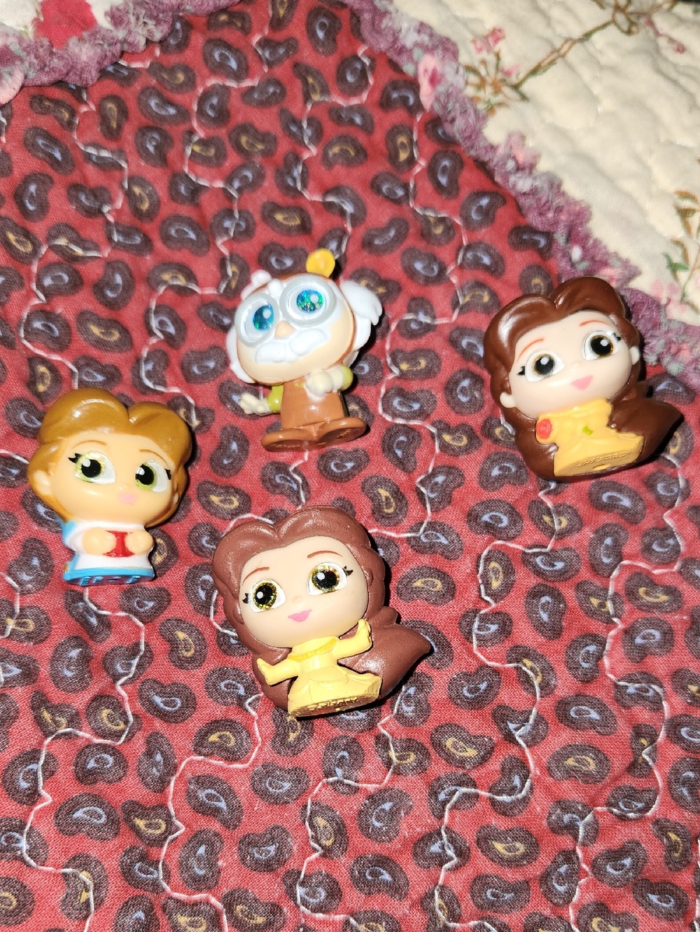 Disney Doorables Beauty And The Beast Lot Of 4